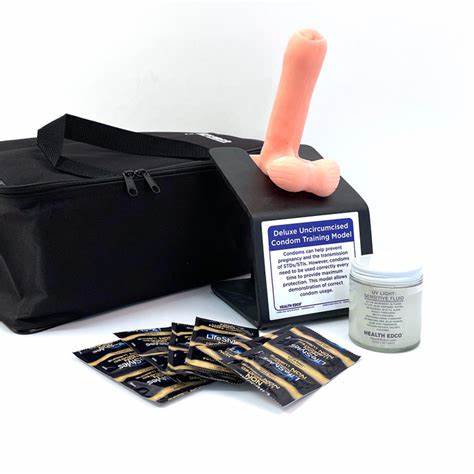 Deluxe Uncircumcised Condom Training Model - Health Edco