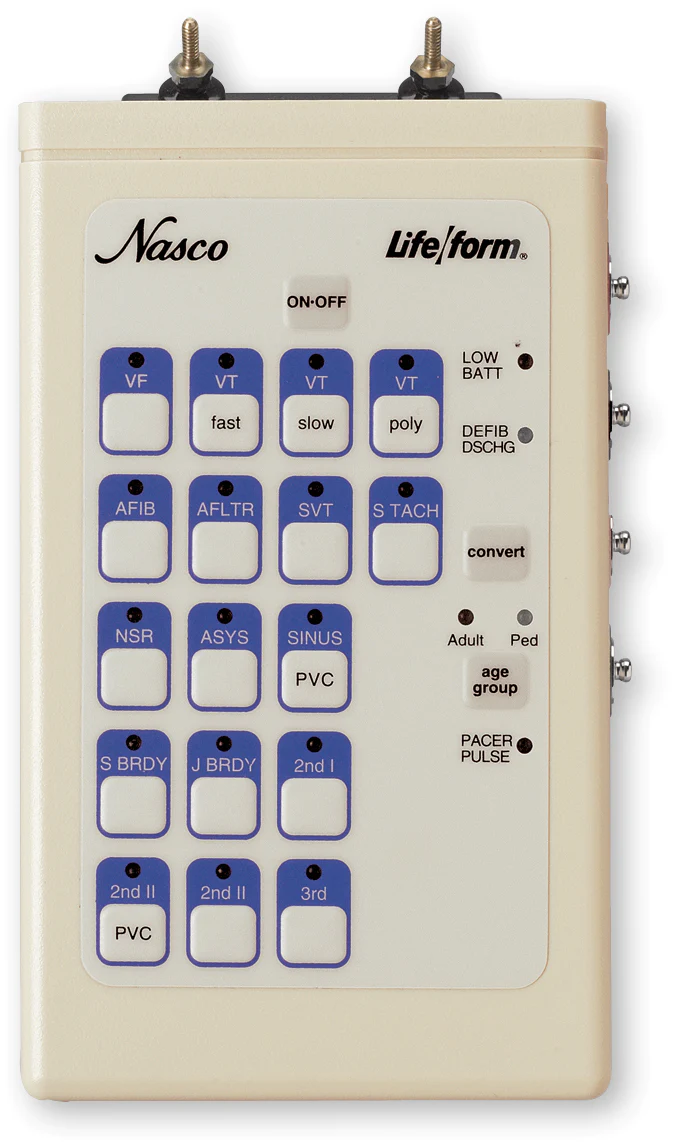 Interactive ECG Simulator - Nasco