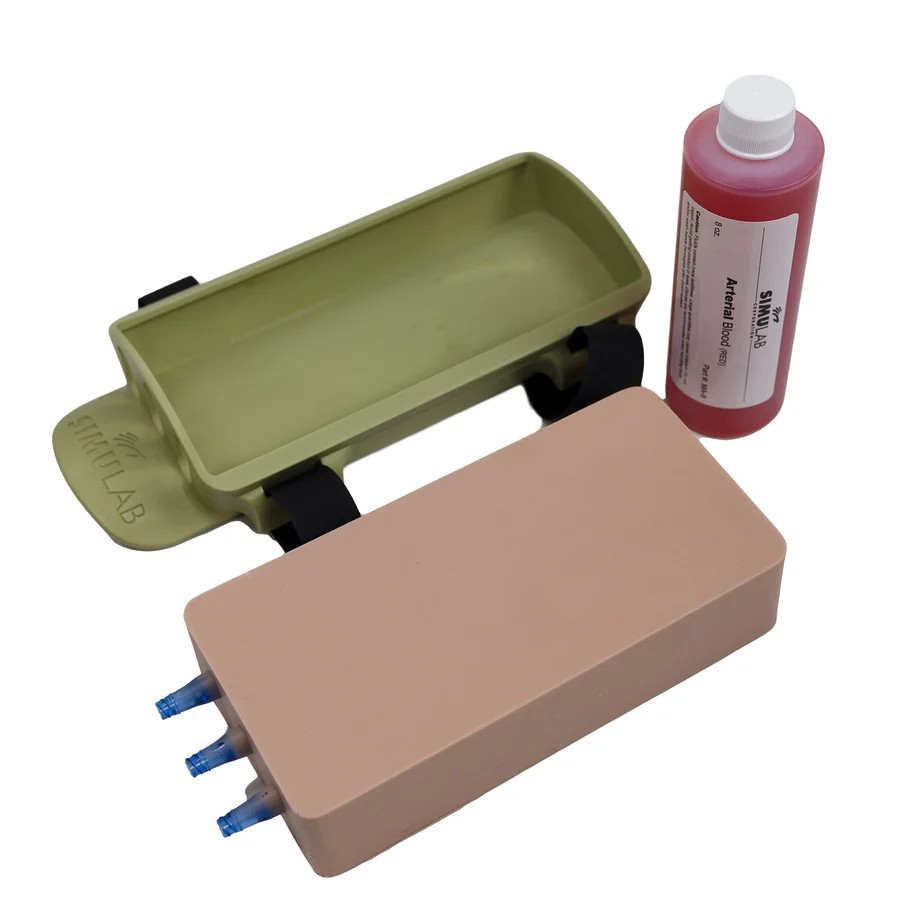 Deep Vessel Venipuncture Tissue Pad Package - Simulab