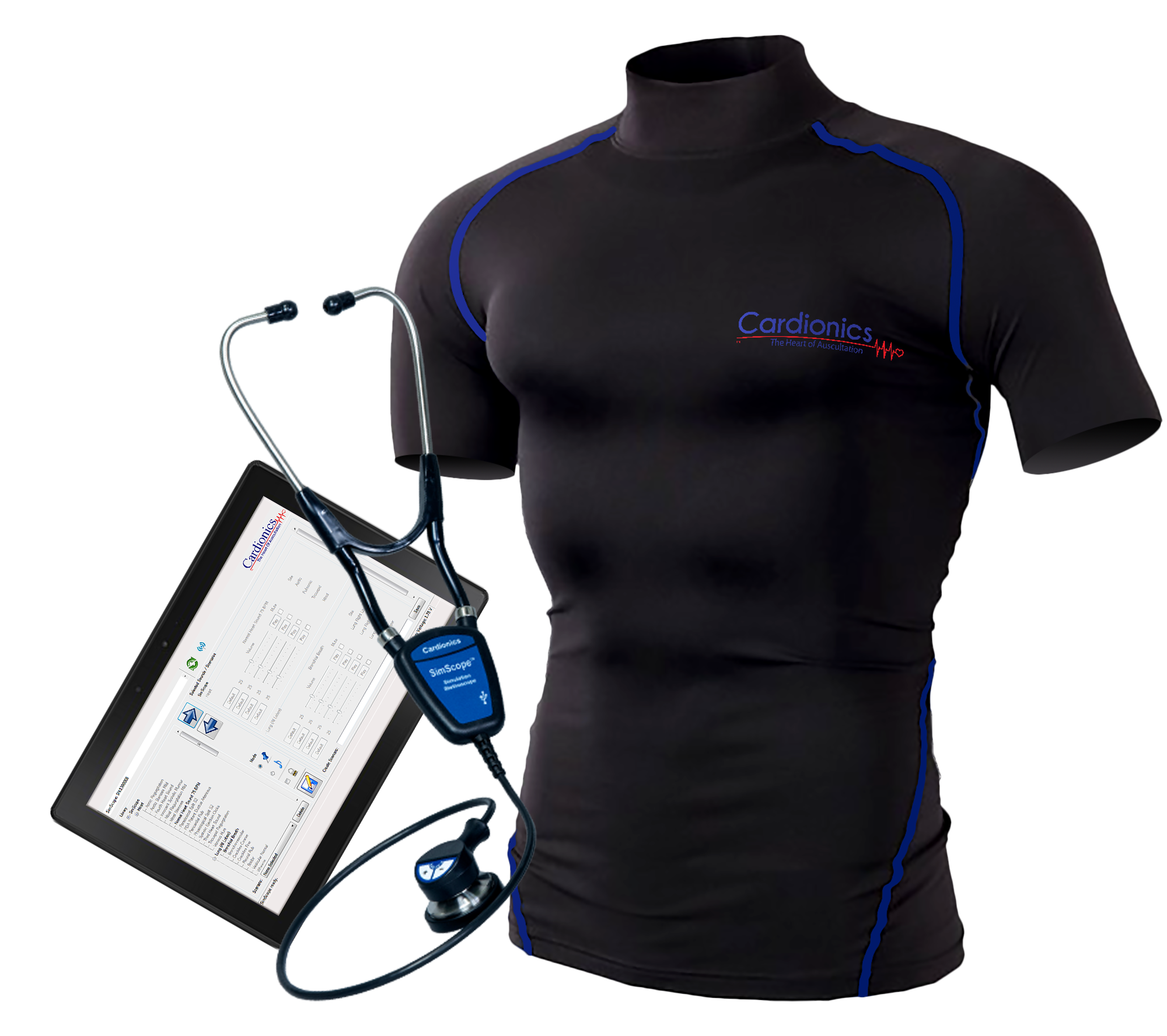 Auscultation - SimShirt - 3B Cardionics