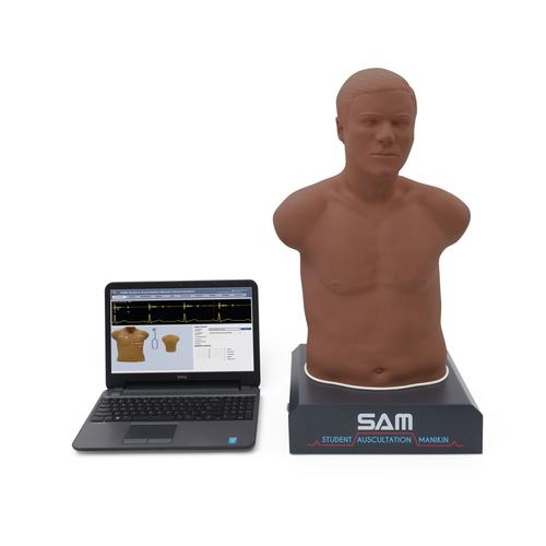 SAM-II-Student-Auscultation-Manikin-dark-skin-tone