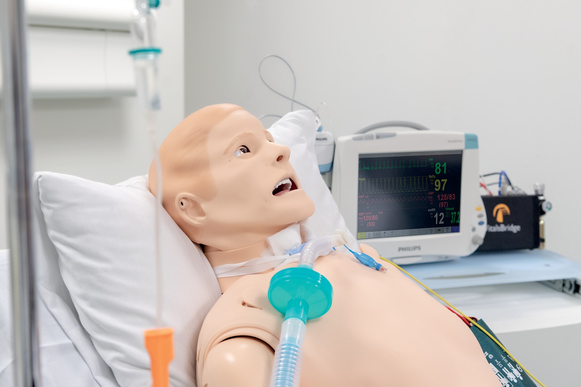 Simman ventilator