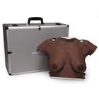 Wearable Breast Self Examination Model W/Case, Dark Skin