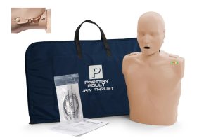 SKU: PR00037M  Prestan Professional Adult Jaw Thrust Manikin with CPR Feedback (Medium Skin)