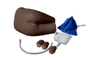 AR421/50 Rectal Examination, Stool Assessment and Enema Training Model, Dark